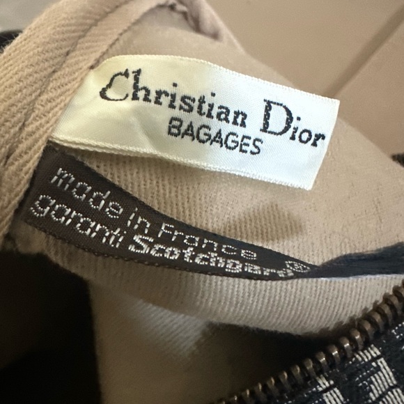 Rare Dior Vintage Trotter Weekender w Unbranded - D I O R Charm:lock Gold - Picture 10 of 11